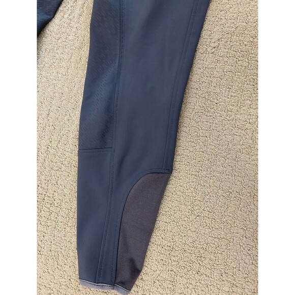 Goode Rider Slate Blue Gray Equestrian Miracle Breech Full Seat Sz 30 - Picture 7 of 13